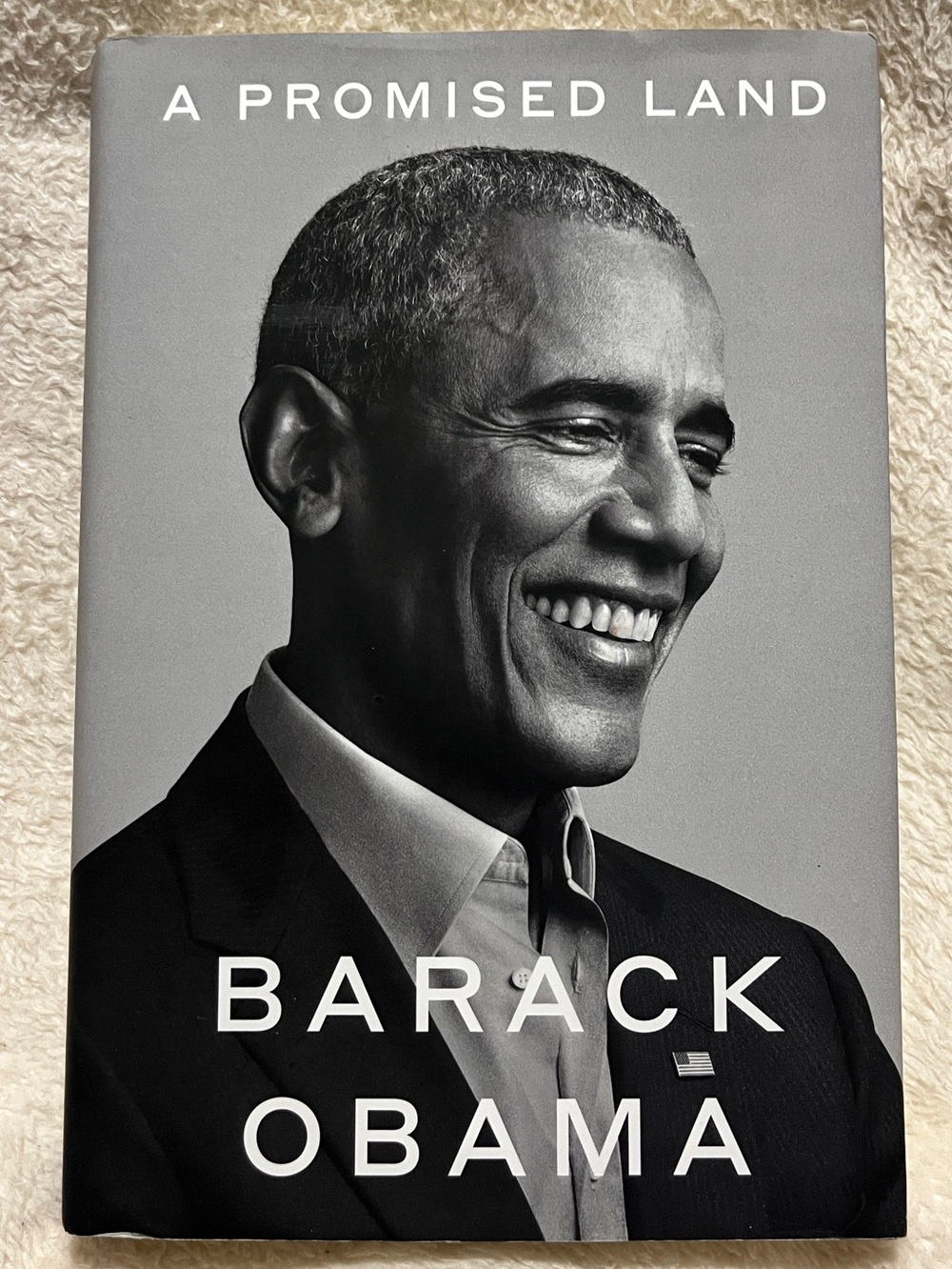 A Promised Land by Barack Obama - Black & White Hardcover